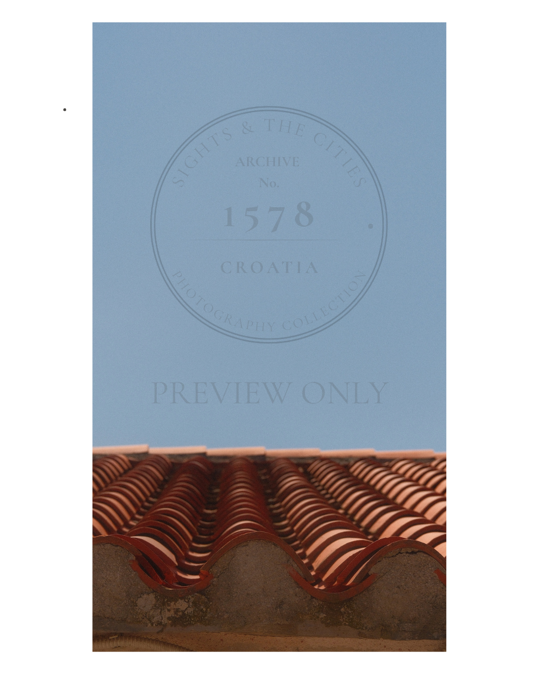 Archive No. 1578- Terracotta Rooftops